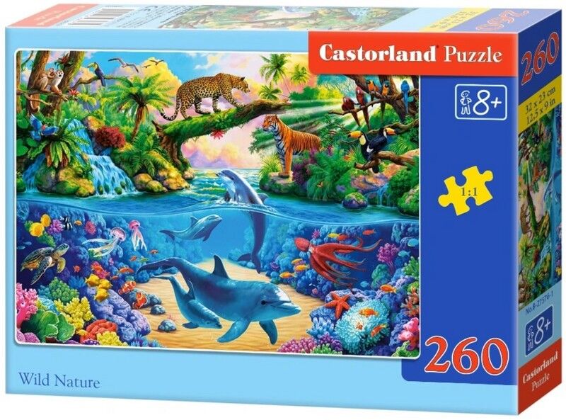 Castorland Puzzle 260. Wild Nature / Дика природа - фото 1