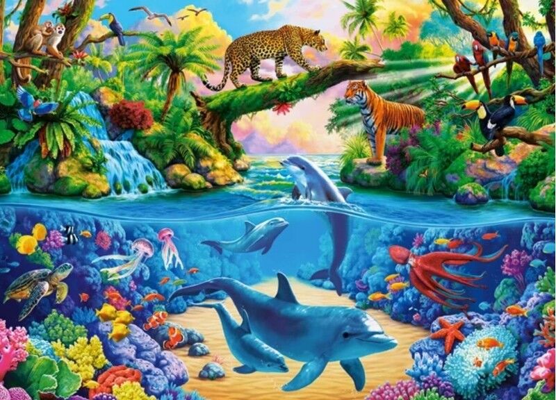 Castorland Puzzle 260. Wild Nature / Дика природа - фото 2