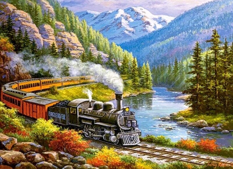 Castorland Puzzle 300. Eagle River / Орлина річка - фото 2