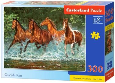 Castorland Puzzle 300. Cascade Run / Біг по каскаду Castorland Puzzle 300. Cascade Run / Біг по каскаду - Пазли