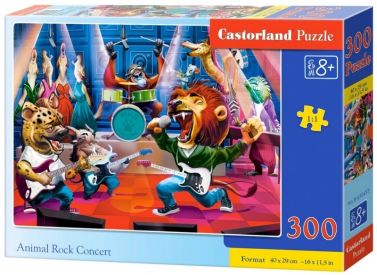 Castorland Puzzle 300. Animal Rock Concert / Рок-концерт тварин Castorland Puzzle 300. Animal Rock Concert / Рок-концерт тварин - Пазли