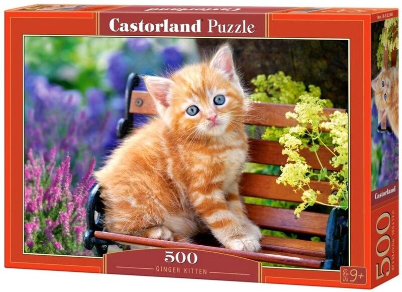 Castorland Puzzle 500. Ginger Kitten / Руде кошеня - фото 1
