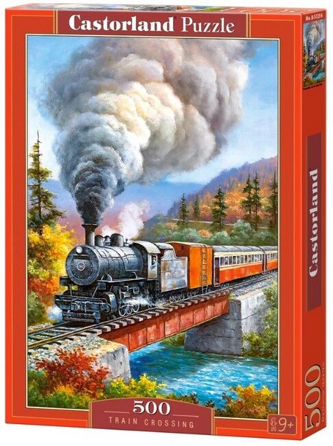 Castorland Puzzle 500. Train Crossing / Поїзд - фото 1