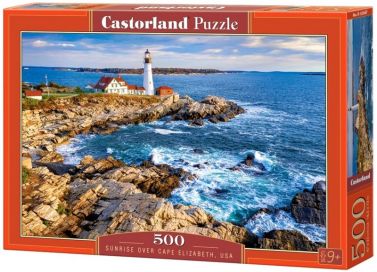 Castorland Puzzle 500. Sunrise over Cape Elizabeth / Світанок над мисом Єлизавети, США Castorland Puzzle 500. Sunrise over Cape Elizabeth / Світанок над мисом Єлизавети, США - Пазли