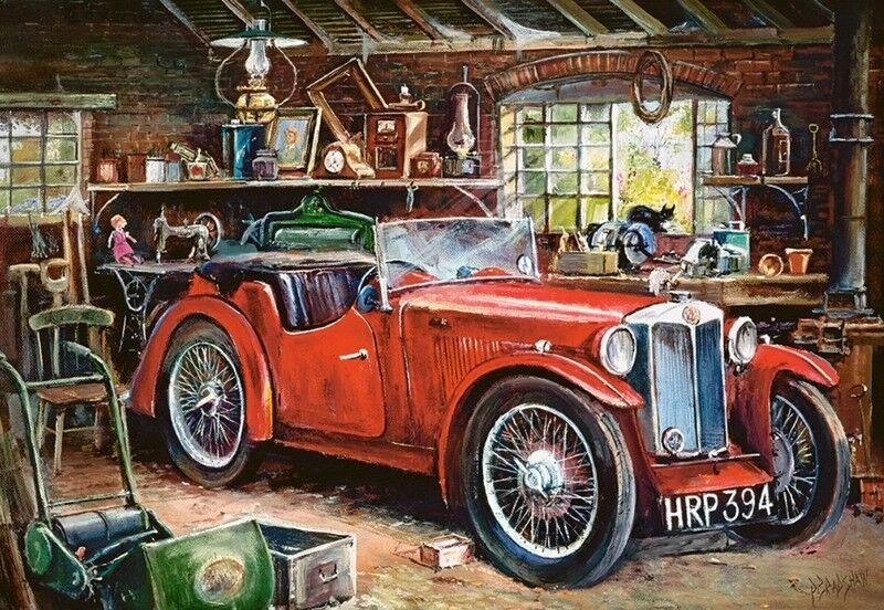 Castorland Puzzle 1000. Vintage Garage / Вінтажний гараж - фото 2