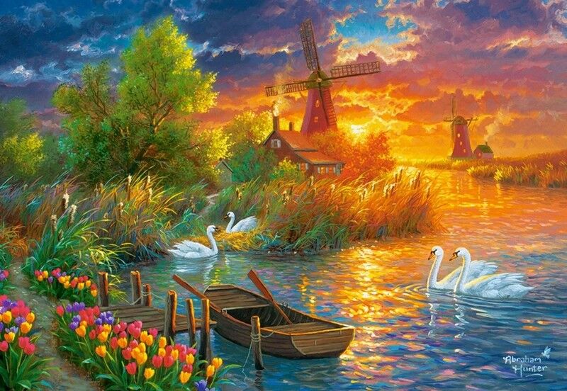 Castorland Puzzle 1000. Dutch Idyll / Голландська ідилія - фото 2