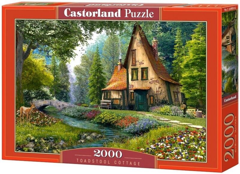 Castorland Puzzle 2000. Toadstool Cottage / Котедж у лісі - фото 1