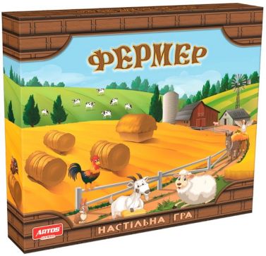 Фермер. Настільна гра (в гофрокоробці) - Іграшкові набори, меблі, пристрої, транспорт