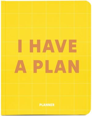 Блокнот для планування "I HAVE A PLAN"  жовтий - ПАКУНОК ШКОЛЯРА