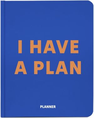 Блокнот для планування "I HAVE A PLAN" синій Блокнот для планування "I HAVE A PLAN" синій