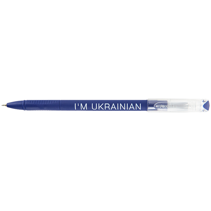 Ручка кулькова Direkt Im ukrainian, синя - фото 3