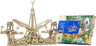 Пішохідний міст Колекційна 3D-модель з дерева Пішохідний міст Колекційна 3D-модель з дерева - Конструктори