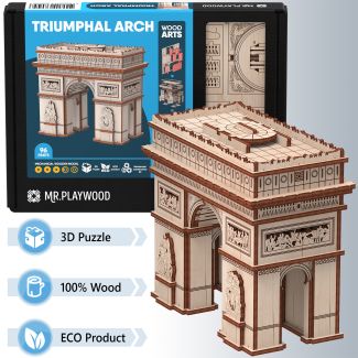 Тріумфальна арка. Механічна дерев'яна 3D-модель Тріумфальна арка. Механічна дерев'яна 3D-модель - Конструктори