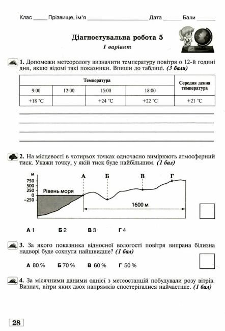 Зошит моїх досягнень Географія 6 клас НУШ Авт: В. Грома Вид-во: Освіта - фото 3