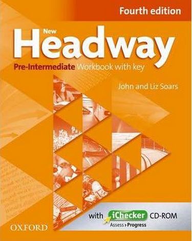 Підручник New Headway, 4th Edition Pre-Intermediate: Workbook with Key & iChecker CD Pack - фото 1