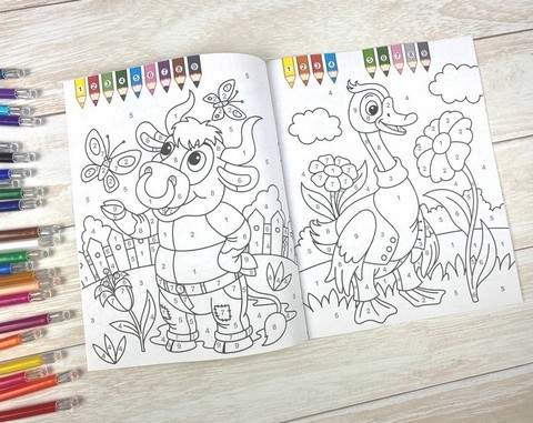 Фарбуй по цифрах. Добрий песик - фото 2