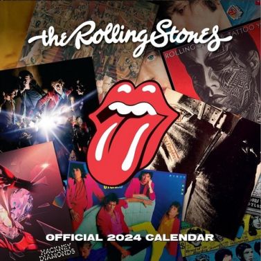 Календар Rolling Stones 2024 Calendar (Square Wall Calendar) Календар Rolling Stones 2024 Calendar (Square Wall Calendar) - Календарі