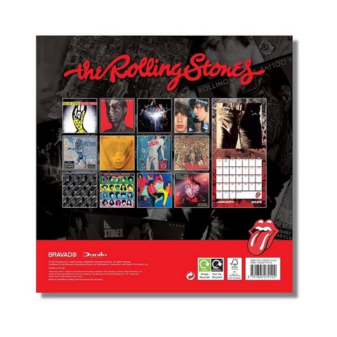 Календар Rolling Stones 2024 Calendar (Square Wall Calendar) - фото 2