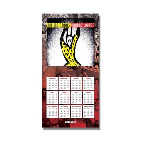 Календар Rolling Stones 2024 Calendar (Square Wall Calendar) - фото 3