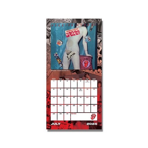 Календар Rolling Stones 2024 Calendar (Square Wall Calendar) - фото 4