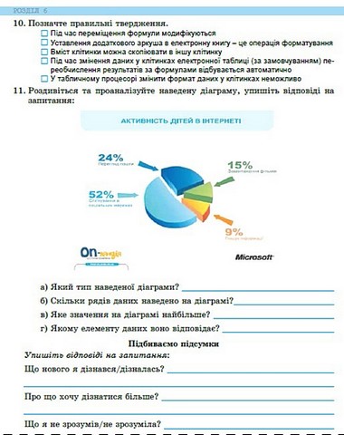 Робочий зошит Інформатика 6 клас НУШ Авт: Ривкінд Й.Я. Лисенко Т.І. Чернікова Л.А. Шакотько В.В. Вид-во: Генеза - фото 5