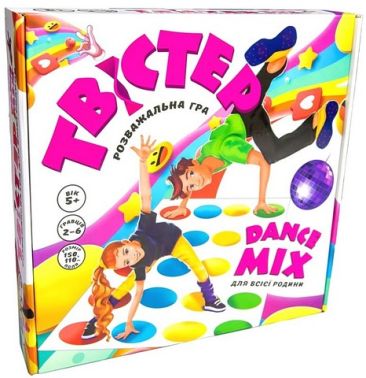 Твістер dance mix. Розважальна гра Твістер dance mix. Розважальна гра