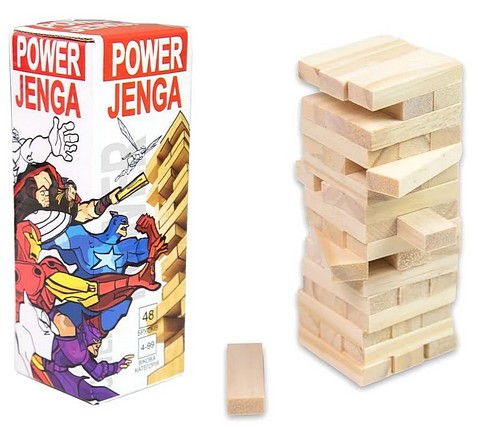 Power Jenga. Настільна гра вид: Strateg - фото 2