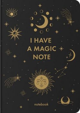 Блокнот "I have a magic note" чорний Блокнот "I have a magic note" чорний