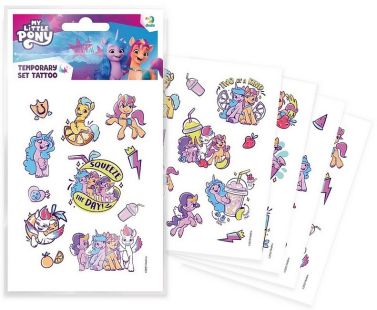 Набір дитячих тимчасових татуювань "My Little Pony. Друзі" - Подарункові набори для дитячої творчості