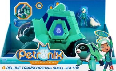 Фігурка-трансформер Шеллі велика + фігурка Тіма . Ігровий набір TM Petronix Defenders - Іграшкові набори, меблі, пристрої, транспорт