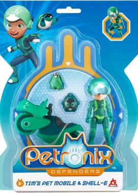 Петмобіль + фігурка Тіма 7,5 см. Ігровий набір TM Petronix Defenders - Іграшкові набори, меблі, пристрої, транспорт
