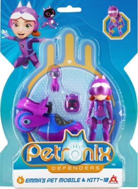 Петмобіль + фігурка Емми 7,5 см. Ігровий набір TM Petronix Defenders - Іграшкові набори, меблі, пристрої, транспорт