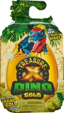 Фігурка-сюрприз у скам'янілості Dino Gold (золото динозаврів). Ігровий набір ТМ Treasure X Фігурка-сюрприз у скам'янілості Dino Gold (золото динозаврів). Ігровий набір ТМ Treasure X - Іграшкові набори, меблі, пристрої, транспорт