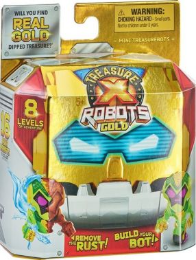Міні-фігурка Robots Gold (золото роботів). Ігровий набір ТМ Treasure X Міні-фігурка Robots Gold (золото роботів). Ігровий набір ТМ Treasure X - Іграшкові набори, меблі, пристрої, транспорт