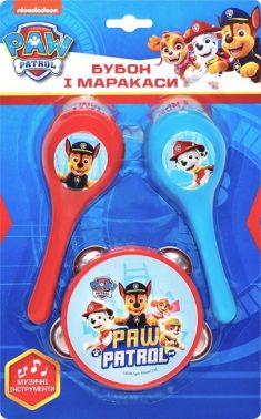 Іграшкові бубон та маракаси на блістері. Ігровий набір TM “PAW Patrol” Іграшкові бубон та маракаси на блістері. Ігровий набір TM “PAW Patrol” - Іграшкові набори, меблі, пристрої, транспорт
