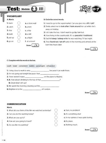 Збірник тестів Англійська мова Test Booklet Full Blast Plus for Ukraine 7 клас НУШ Авт: Г.К. Мітчелл Марілені Малкоґіанні Вид-во: MM Publications - фото 4