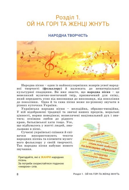 Підручник Українська література 7 клас НУШ Авт: В.В. Заболотний О.В. Заболотний та ін. Вид-во: Літера - фото 9
