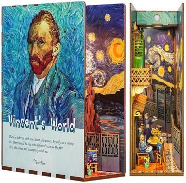 Бук нук Світ Вінсента Ван Гога Румбокс Book Nook Vincent's World Бук нук Світ Вінсента Ван Гога Румбокс Book Nook Vincent's World - БукНуки