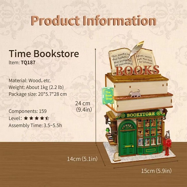 Бук нук Книжкова крамниця Румбокс Book Nook Time Bookstore - фото 6