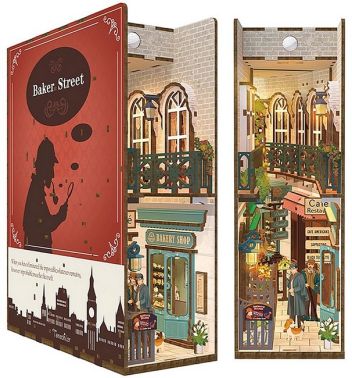 Бук нук Бейкер Стріт Румбокс Book Nook Baker Street Бук нук Бейкер Стріт Румбокс Book Nook Baker Street - БукНуки