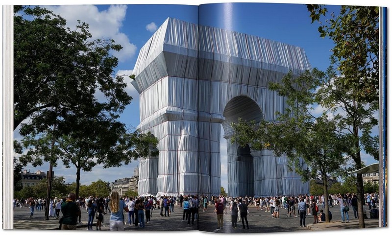 Christo and Jeanne-Claude. LArc de Triomphe, Wrapped - фото 7