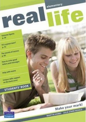 Real Life Elementary Student's Book Авт: Martyn Hobbs Julia Starr Keddle Вид-во: Pearson Real Life Elementary Student's Book Авт: Martyn Hobbs Julia Starr Keddle Вид-во: Pearson - Література Англійською мовою