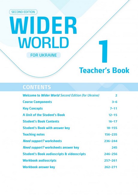 Wider World 1 Second Edion Teachers Book - фото 2
