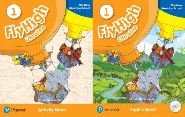 Комплект Fly High Ukraine 1 Activity Book + Pupil's Book Авт: Danae Kozanoglou Вид-во: Pearson Комплект Fly High Ukraine 1 Activity Book + Pupil's Book Авт: Danae Kozanoglou Вид-во: Pearson - Посібники з Англійської для шкіл
