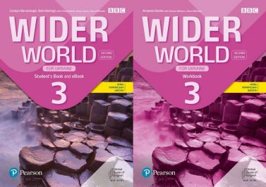 Комплект Wider World 2nd edition Ukraine 3 Student Book + Workbook - Посібники з Англійської для шкіл