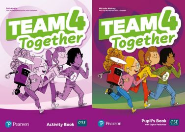 Комплект Team Together 4 Pupil's Book + Activity Book - Посібники з Англійської для шкіл