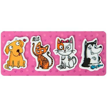 Набір пластикових закладинок Kite Pets 4x20шт K22-479-5 Набір пластикових закладинок Kite Pets 4x20шт K22-479-5 - ПАКУНОК ШКОЛЯРА