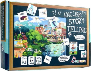 English storytelling Гра навчальна настільна Вид-во: Умняшка