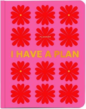 Планер "I have a plan" рожевий з квітами Вид-во: ORNER - Щоденники та Планери