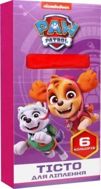 Тісто для ліплення Набір із 6 кольорів по 15 г. ТМ "PAW Patrol" (фіолетовий) Тісто для ліплення Набір із 6 кольорів по 15 г. ТМ "PAW Patrol" (фіолетовий) - Подарункові набори для дитячої творчості